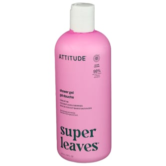 Attitude Super Leaves Shower Gel, Coconut & Wild Berries